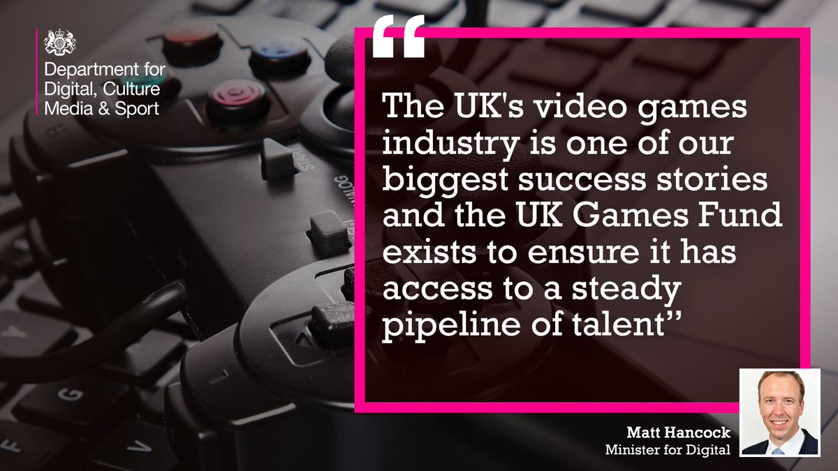 DCMS's tweet photo. #Tranzfuser helps grads hone business skills to help British games startups. 2017 entries https://t.co/uPvtJvPsI3 #EGX2017 #strongereconomy https://t.co/CPoLofpcjZ