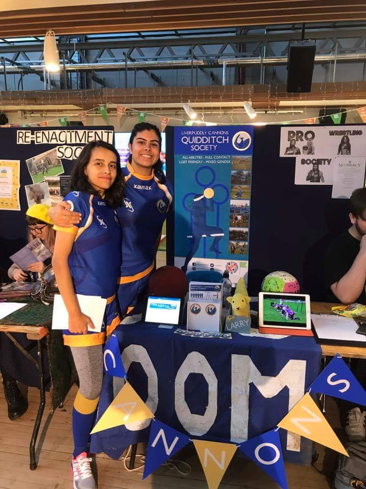 We're at the <a href="/LiverpoolGuild/">Liverpool Guild</a> Freshers Fair today and tomorrow. Come say hello and sign up for our taster sessions!