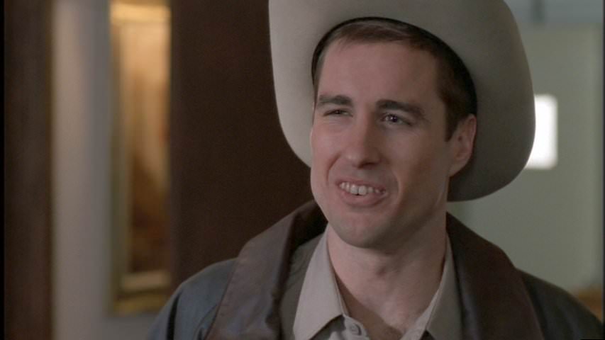 Happy to Luke Wilson who portrayed Sheriff Hartwell in fan favorite episode Bad Blood. 