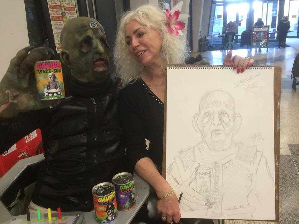 maximexavierart's tweet photo. Earlier in year at @HipsvilleAGoGo doing 15 mins portraits.This being’s
from the amazing Davros and the Deep Space Deviants @DaveRos_Deviant https://t.co/24HuW0zkTS