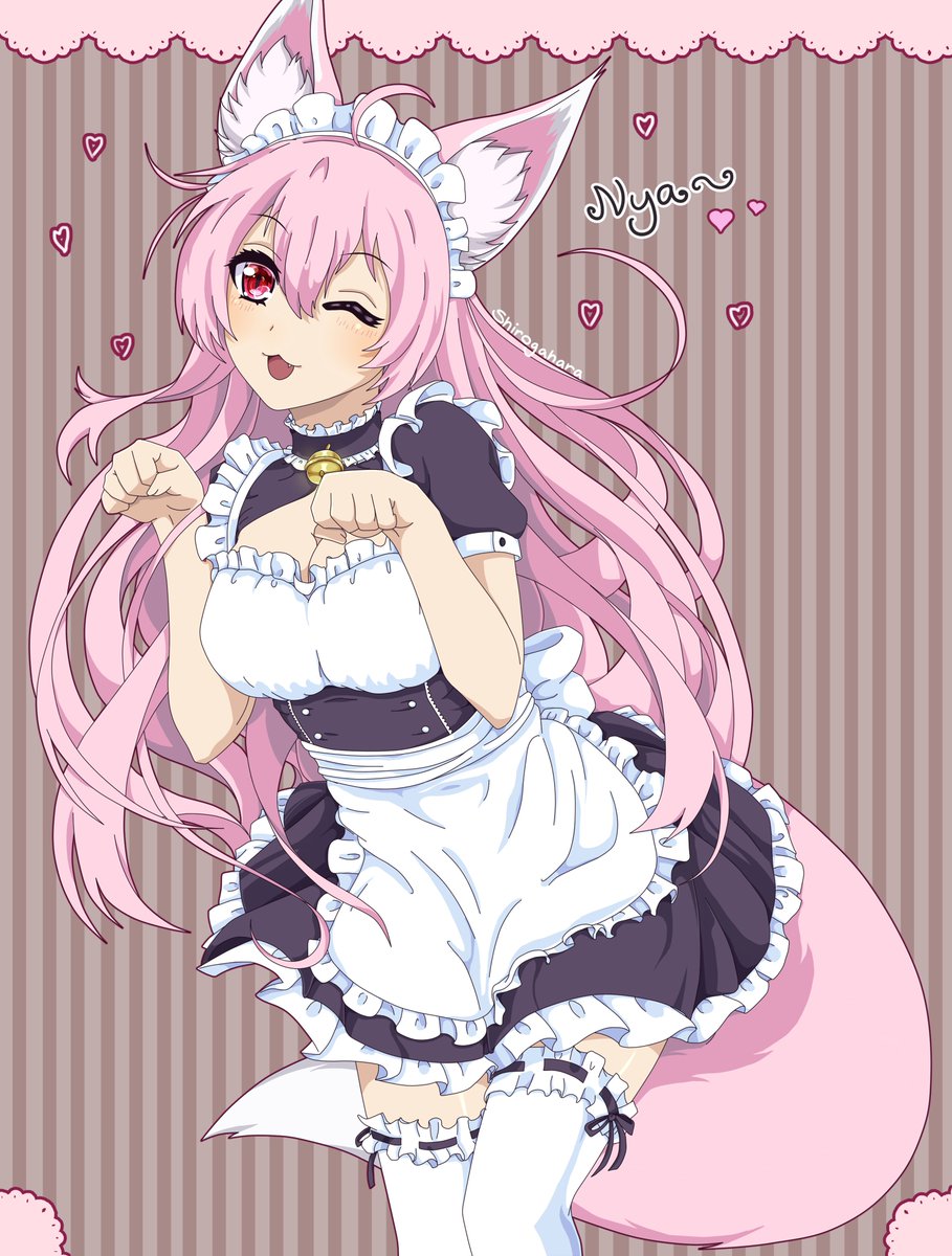 shiro__mha's tweet photo. Kitsune Yokai Character | Ginko
#Kitsune #Anime #animegirl #animefox #yokai #pinkkitsune #foxgirl #shrinegirl #nekomimi #pinkhair https://t.co/oyVb9F8BsN