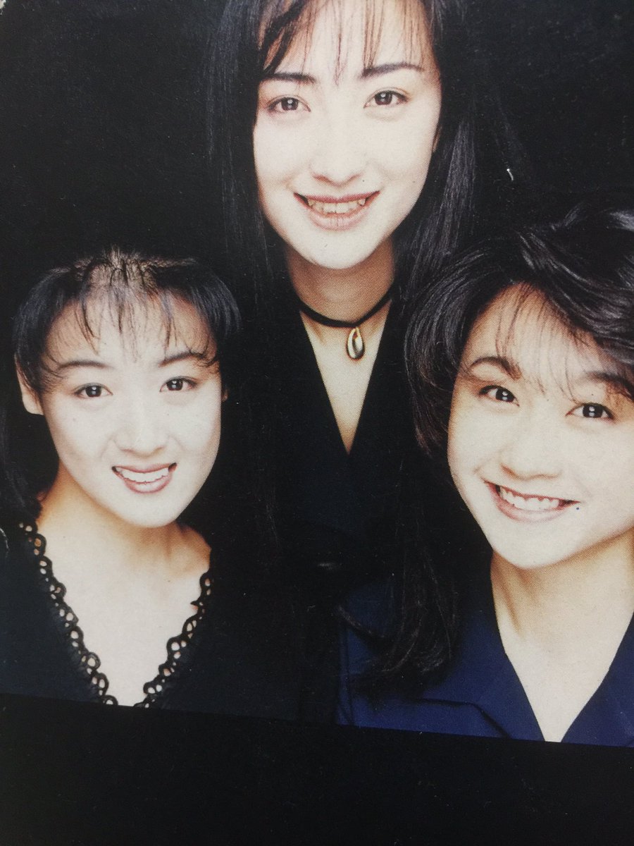 ダメンデ大統領と通訳 Pa Twitter 写真で振り返る懐かしアイドル 7人目は3人組のアイドルユニット ザ ポチ 私の推しは山下智美さん 写真中央 でニコ生にアップ中の土曜まで待てないは名曲中の名曲です