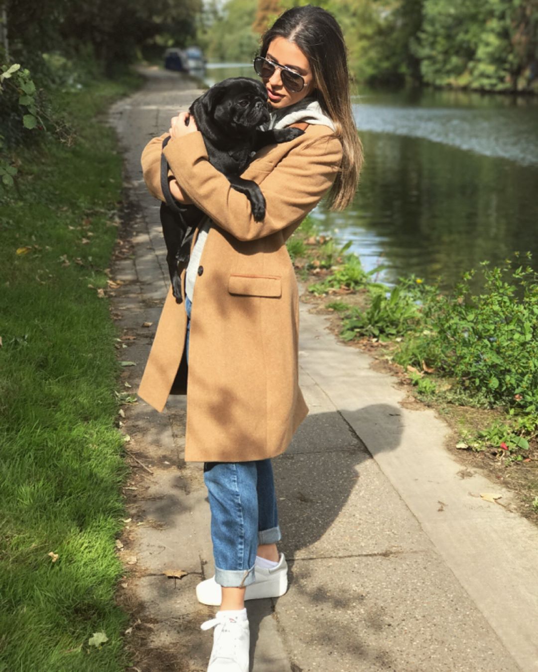 Jack wills top camel coat
