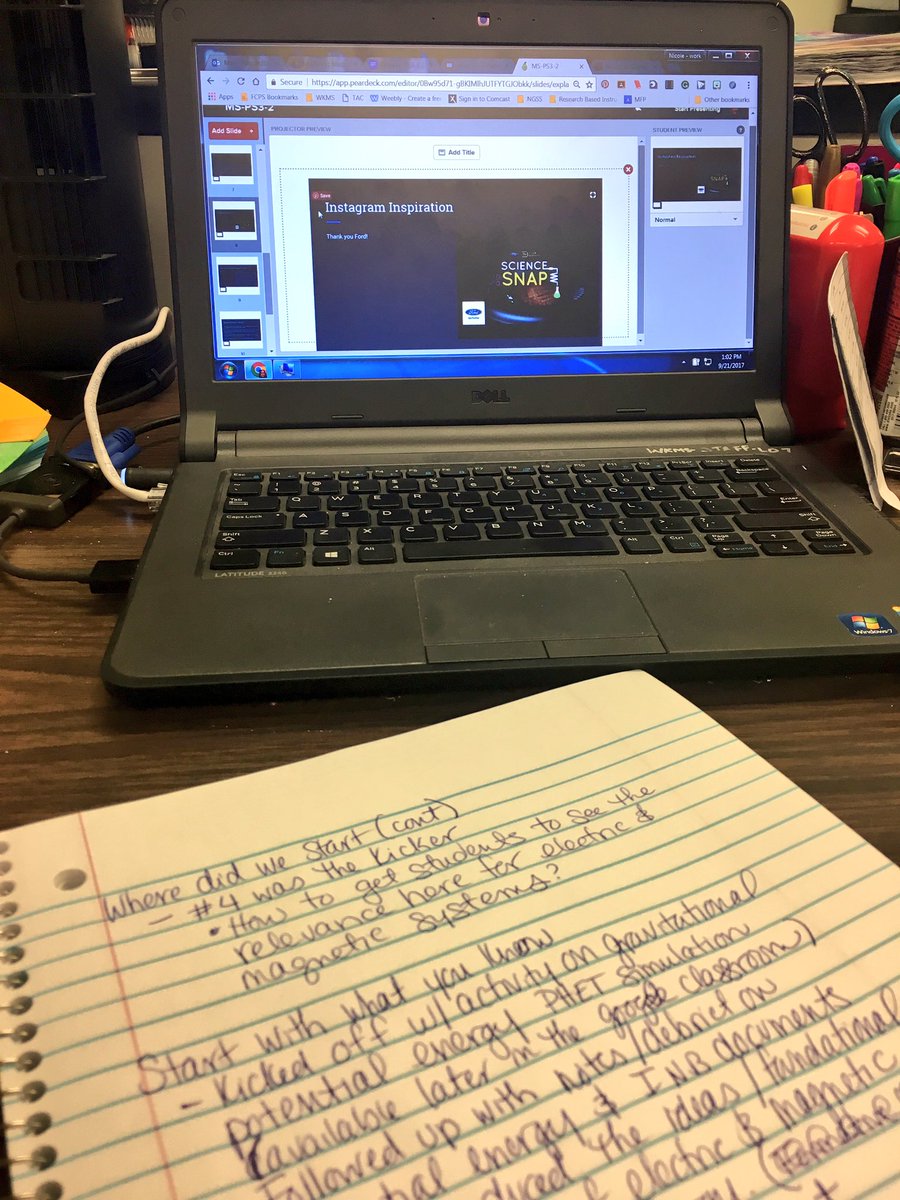 nlrhoades's tweet image. When you love #EdTech &amp;amp; @PearDeck but your brain is still paper/pencil mode. #XennialProblems #planningforNSTA #NSTA17