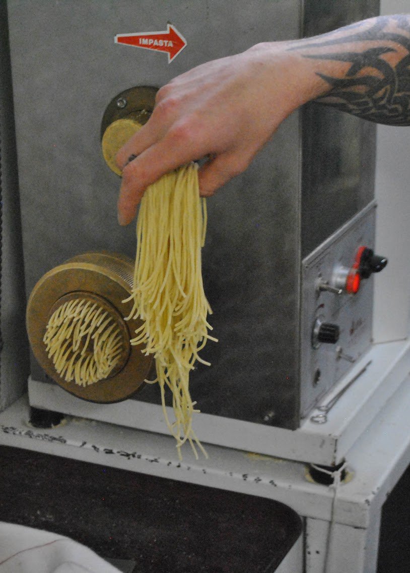 Pasta and wine all day today!