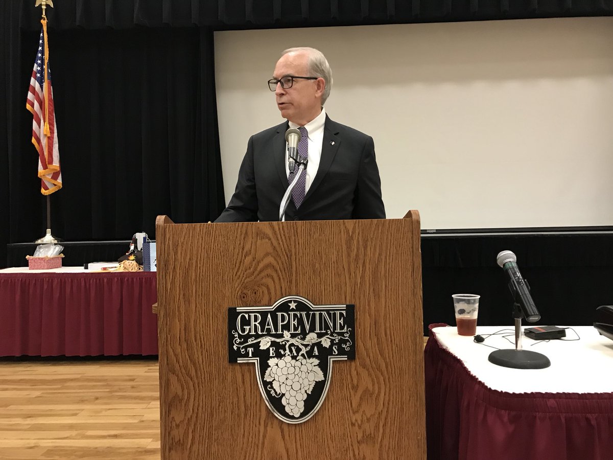 GrapevineCoC's tweet photo. Thanks to Jeff Moseley, CEO of Texas Association of Business for speaking today at our September Membership Luncheon. @txbiz https://t.co/AJRjHIzs51