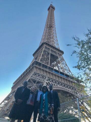 eagleaccra's tweet photo. Our #Events_Production team stopped by #Eiffel_Tower whilst in #Paris to cover an event for our African client. #videoproduction #emhinparis https://t.co/ksjGYvabR1