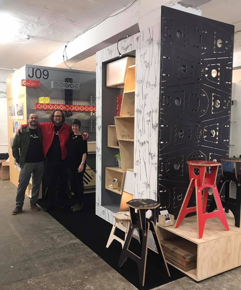 If you're at <a href="/LDNdesignfair/">London Design Fair</a> visit PLYable stand J09 <a href="/trumanbrewery/">The Truman Brewery</a>.