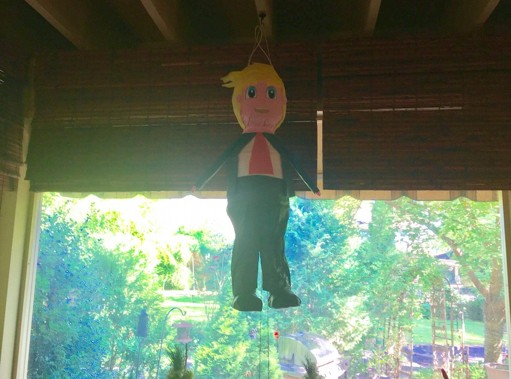 bkpulp's tweet photo. Trump Piñata + Political Divide, Maplewood NJ
https://t.co/mndIYhk9A0 #VotingBlockNJ @WNYC @NJNewsCommons @CenterCoopMedia @VillageGreenNJ1 https://t.co/eBOEbqocbO