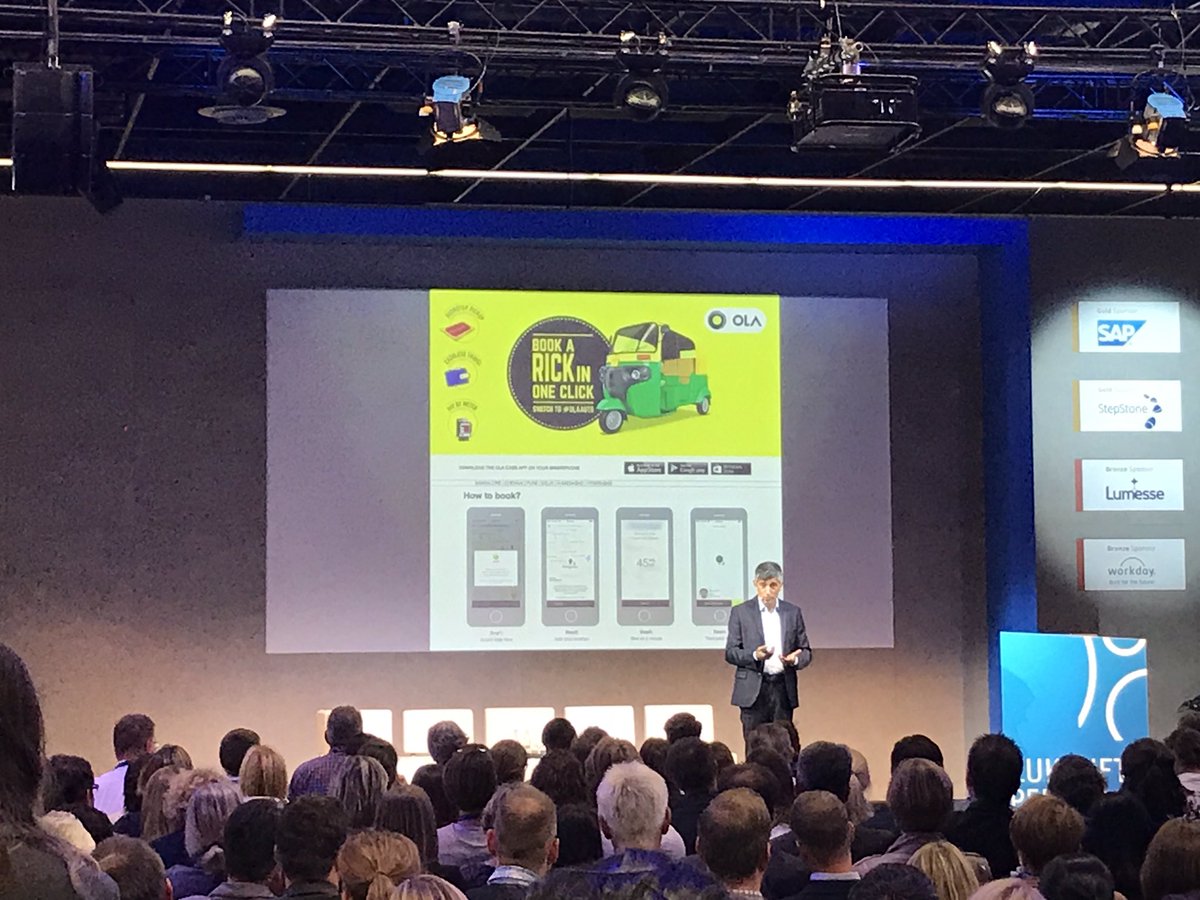 quizblix's tweet photo. Wir sind heute auf der Zukunft Personal unterwegs! Inspirierender Talk von Ranga Yogeshwar #zp17 #innovation #disruption #hr #learning https://t.co/M8sP1y6JhO