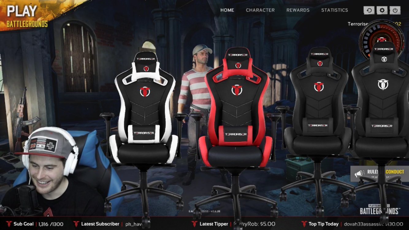 Terroriser gaming chair hotsell