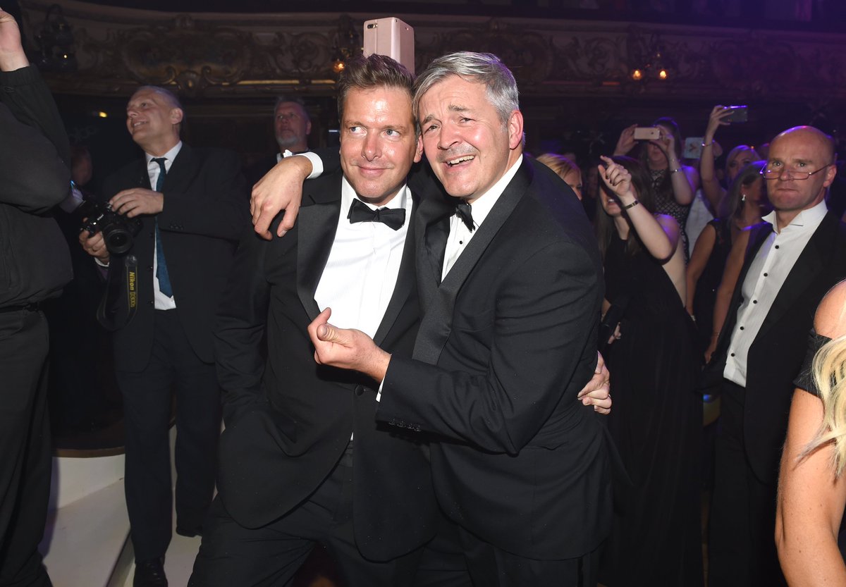 Here's sponsor <a href="/RTRPRODUCTION/">Sonia</a> Mark with <a href="/LandEngLtd/">Landscape Eng Ltd</a> enjoying @BIBAs2017 See more photos of #BIBAs2017 at abbeytelecom.co.uk/bibas-photos/