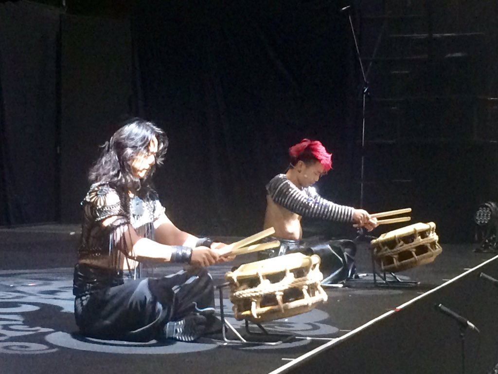 TraveltalkMag's tweet photo. Plenty of theatrics at Tourism Expo Japan's opening night. #VJTM #Japan @Visit_Japan https://t.co/dB3AOHASSB