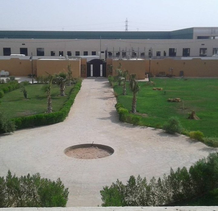 تنسيق حدائق استراحات