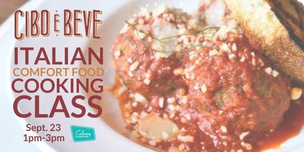 Only two more days to get your tickets to our Italian Comfort Food #cookingclass! Sign up through <a href="/Culinary_Local/">CulinaryLocal</a>