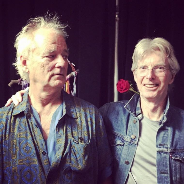 Happy Birthday to the one and only, Bill Murray! to this photo of Phil and Bill at in Chicago. 