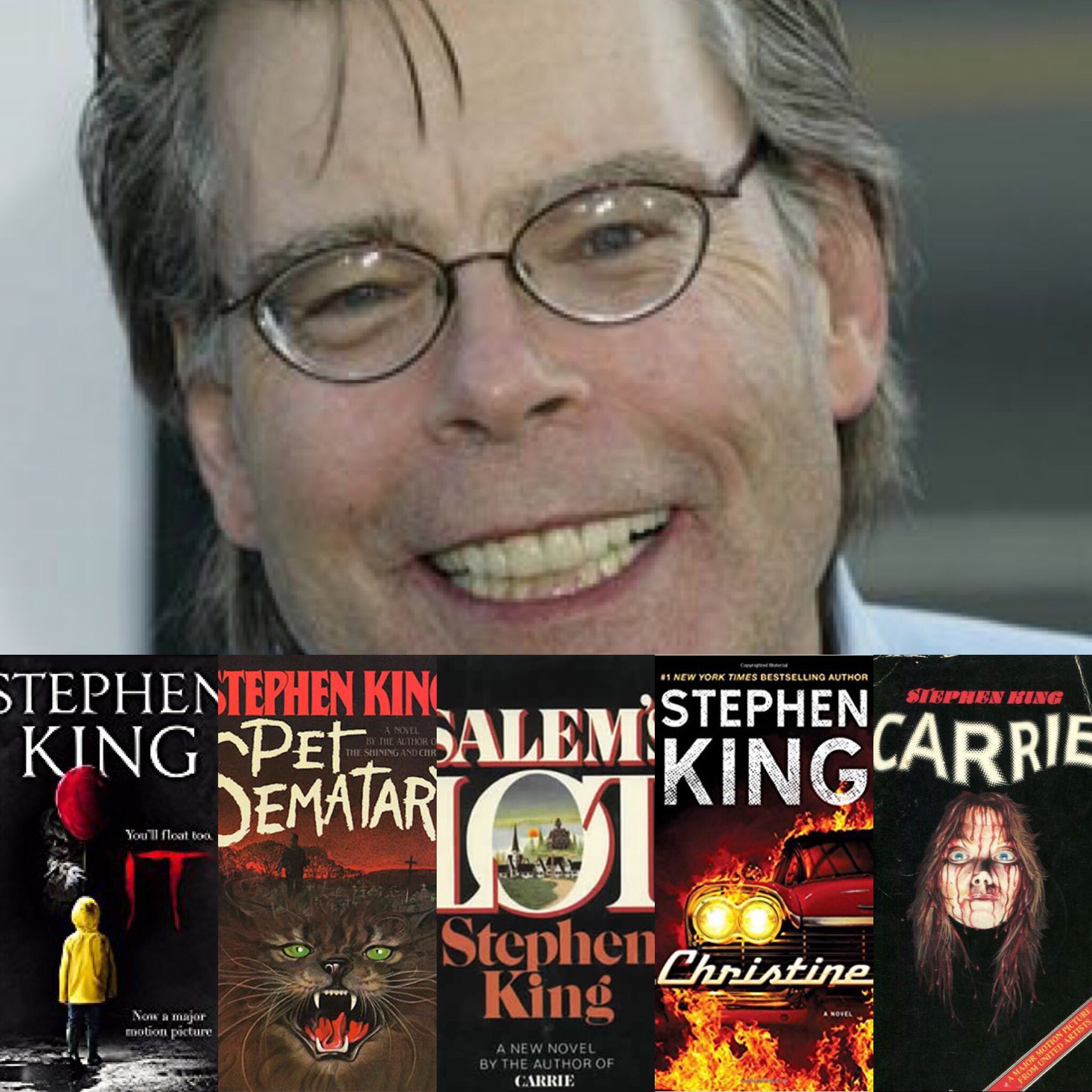 Happy 70th Birthday to Stephen King. 