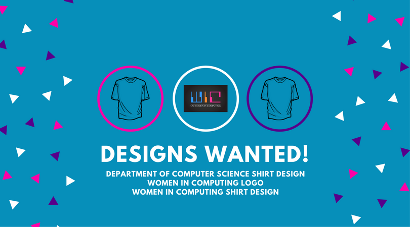 UNI_WiC's tweet photo. If you would like to submit a shirt or logo design, please send them into Morgan Brus, brusmaa@uni.edu, by September 26, 2017, at 11:59 pm. https://t.co/KvlGfofTvc