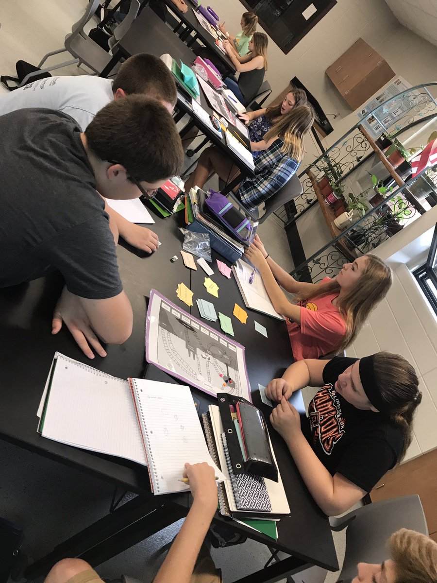 deemeister70's tweet photo. #EAHSGO Taking the shape of carbon &amp; Playing a Carbon cycle game. Collecting class data on where we've been &amp; graphing it. Most time spent? https://t.co/iDaQjFLPOP