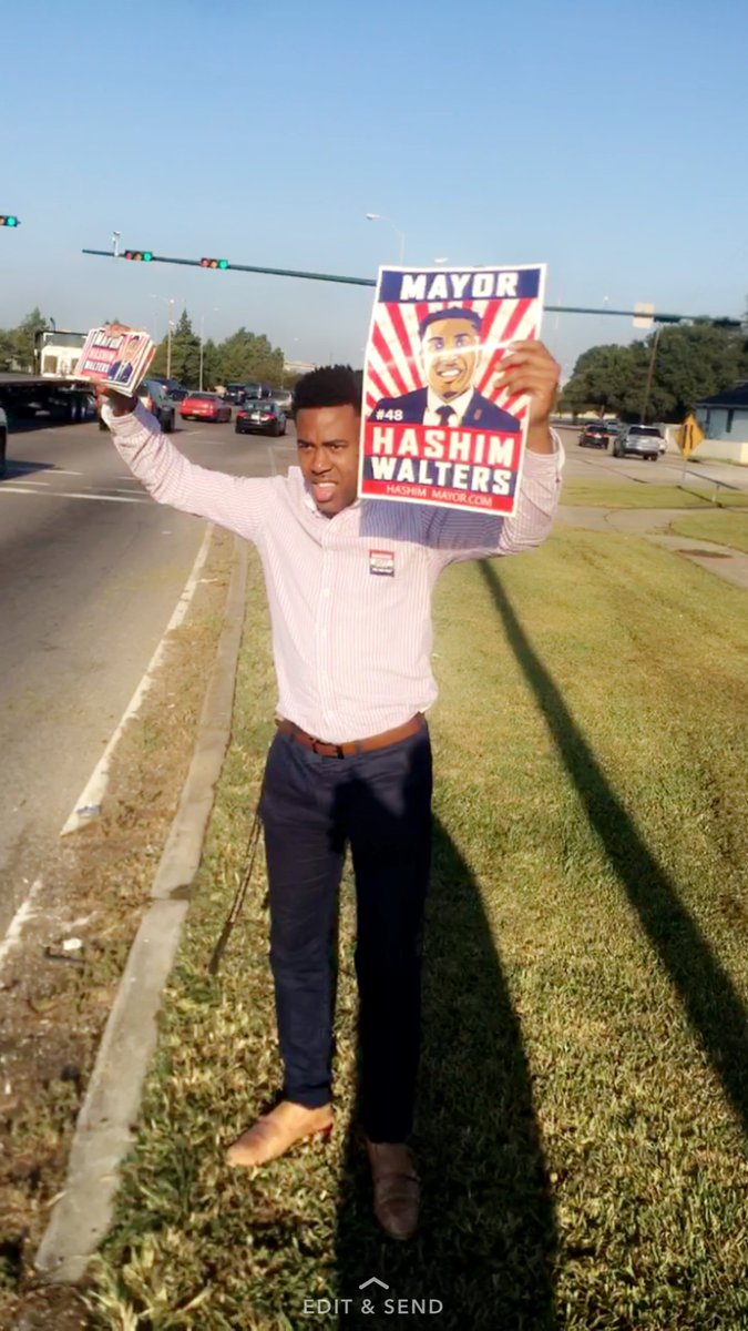 party_prince_'s tweet photo. Good Morning Algiers. #DreamTeam4Hashim is on General De Gaulle to say “Hello” this morning! 😎#Hashim4Mayor #WeAreOne https://t.co/DY1b8pmCca