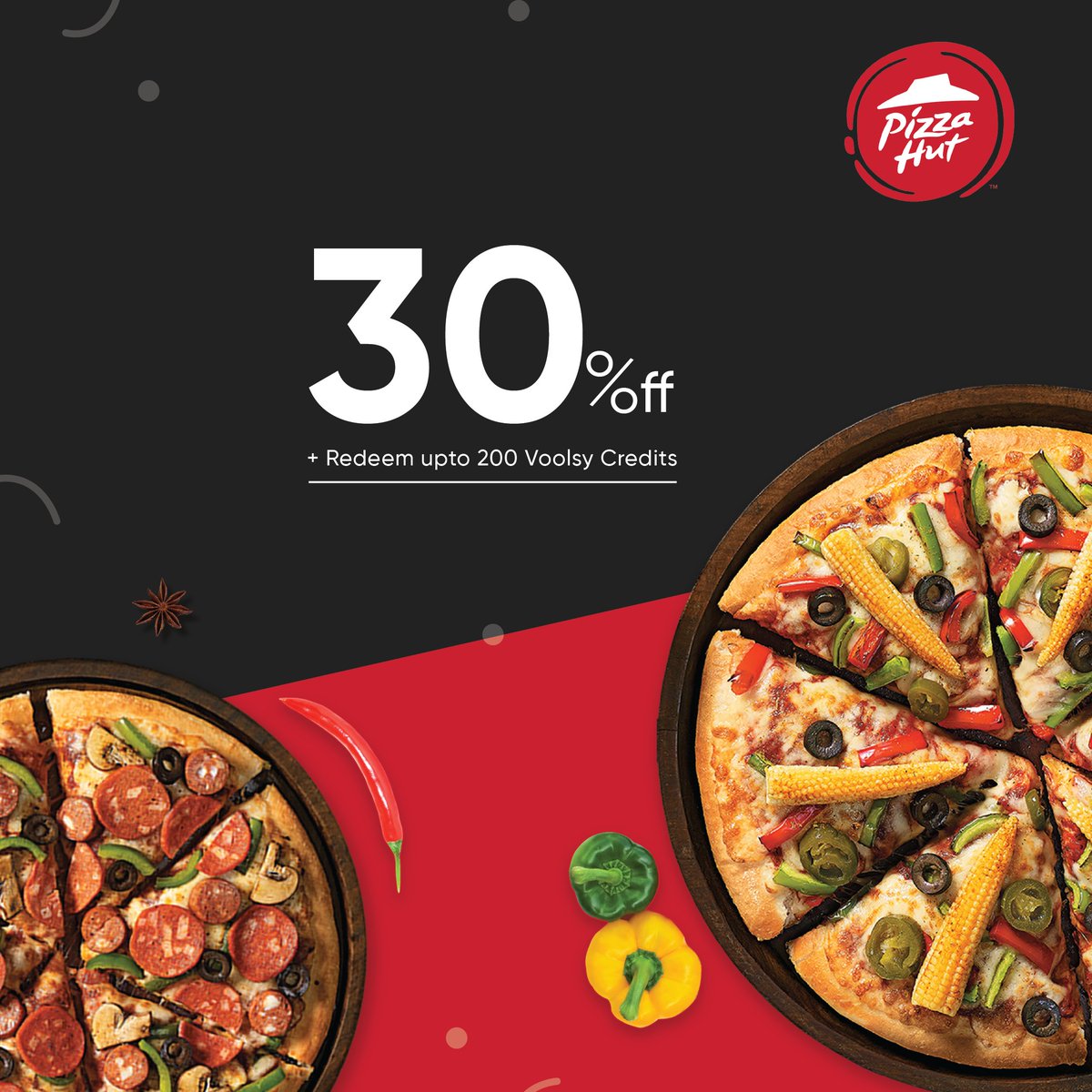 voolsy's tweet photo. Get ready to fall in love with the Pizza at #Pizzahut #Ahmedabad
#DoVoolsy to get flat 30% Off
#pizzalover #WeSimplifyIt #Offers https://t.co/FbHPFAPMpW