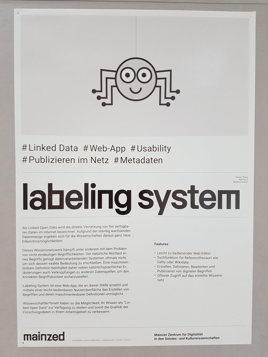 fthierygeo's tweet image. #PosterJam III #labelingsystem #mainzed @_mainzed #gtDHRMU