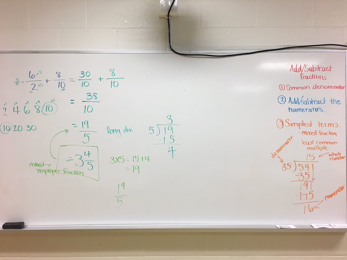 Adding fractions. Bringing many math concepts together. Practice work tonight to try questions on Google Classroom to help understanding.