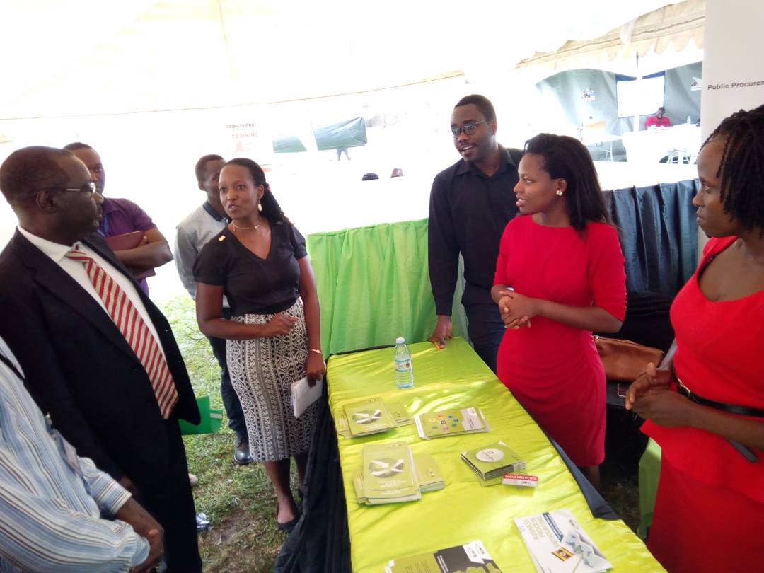 NITAUganda1's tweet photo. Guests thrilled by #InterlinkUG #egpUganda at the #expo2017ug @BDEConsults @MoWT_Uganda https://t.co/7e4QA96eC7