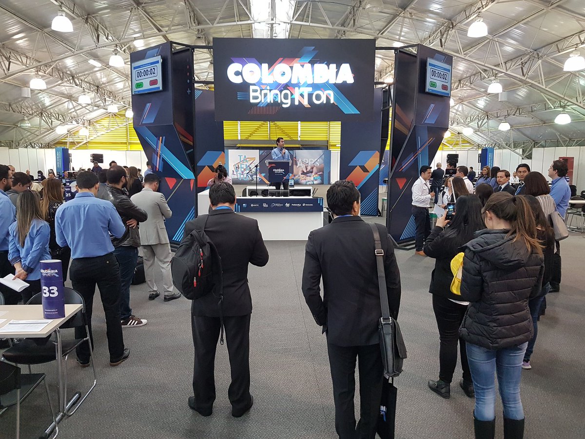Cidenet_SAS's tweet photo. Cidenet presente en la Rueda de negocios #softic #bringiton @procolombia. Del 21 y 22 de septiembre. Mas de 230 empresarios de 24 países. https://t.co/iTtIsRel2H