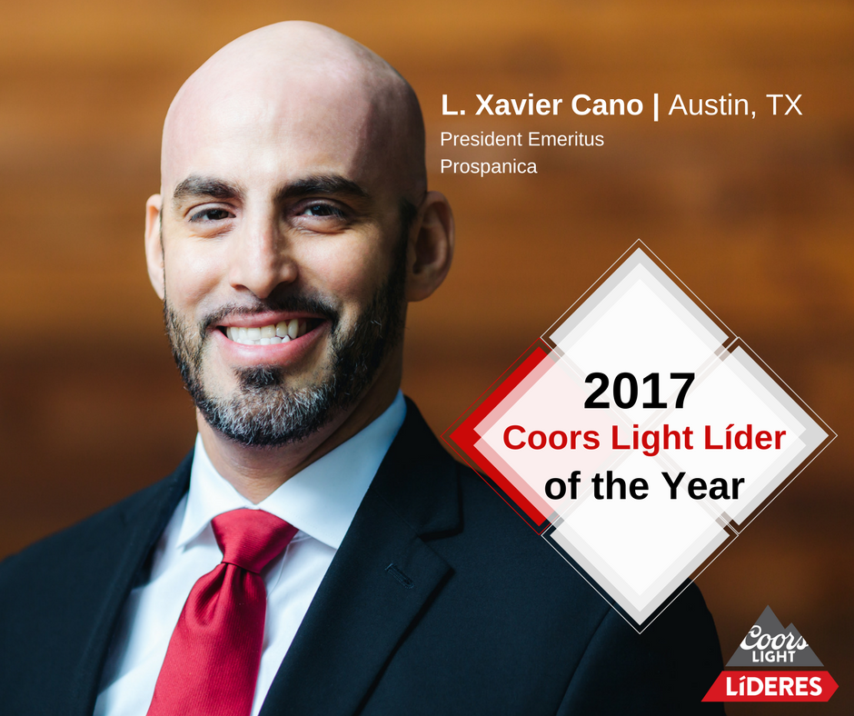 CoorsLightLider's tweet photo. Congratulations! Great things coming to @Prospanica with the $25K grant. @TheResumeWhiz #CoorsLightLideres https://t.co/AMV1G5Hax5