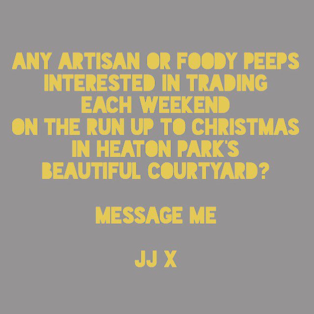 Calling all lovely local artsans xx #prestwich #manchester