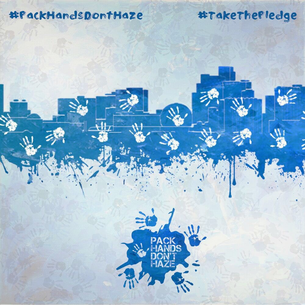 NevadaFSL's tweet photo. Thank you for joining us for @TracyMax! #TakeThePlege to prevent hazing today! #NevadaFSL #UNR #UNevadaReno #PackHandsDontHaze #NHPW2017 https://t.co/qm6Bp3Brr4