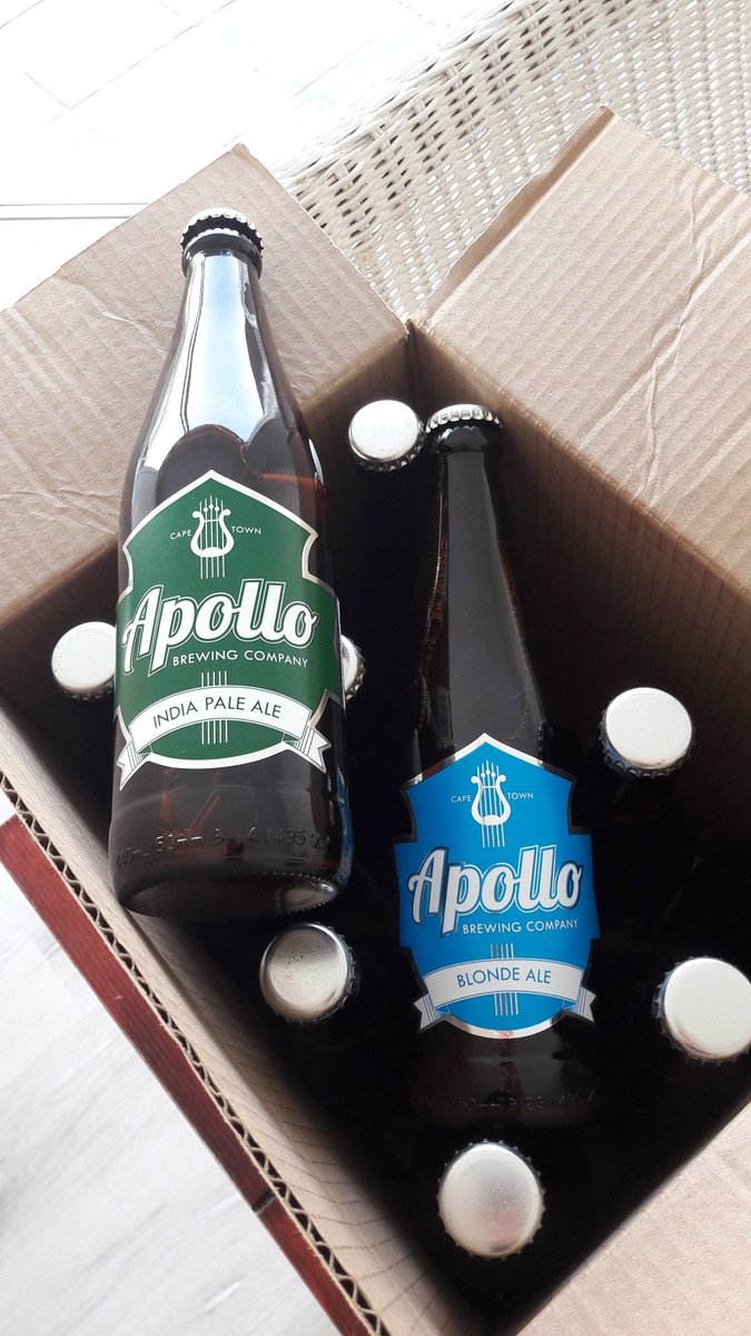 What better way to say welcome to Cape Town than receiving a special package from <a href="/ApolloBeer/">Apollo Brew Co</a> Thanks guys!