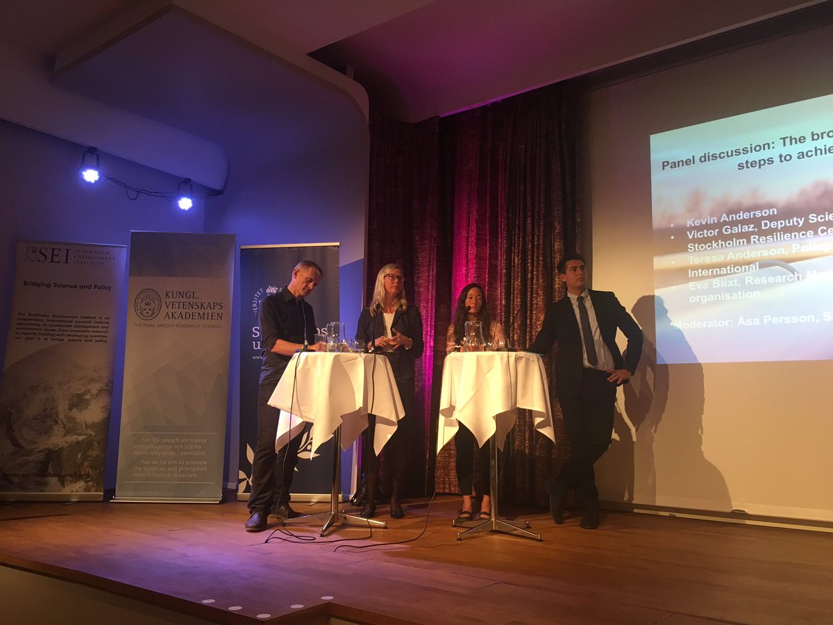 SEIforskning's tweet photo. @Jernblixt: "Partnerskap är det nya ledarskapet". #GGlecture #NETs #klimat https://t.co/3BfGwA3sxZ