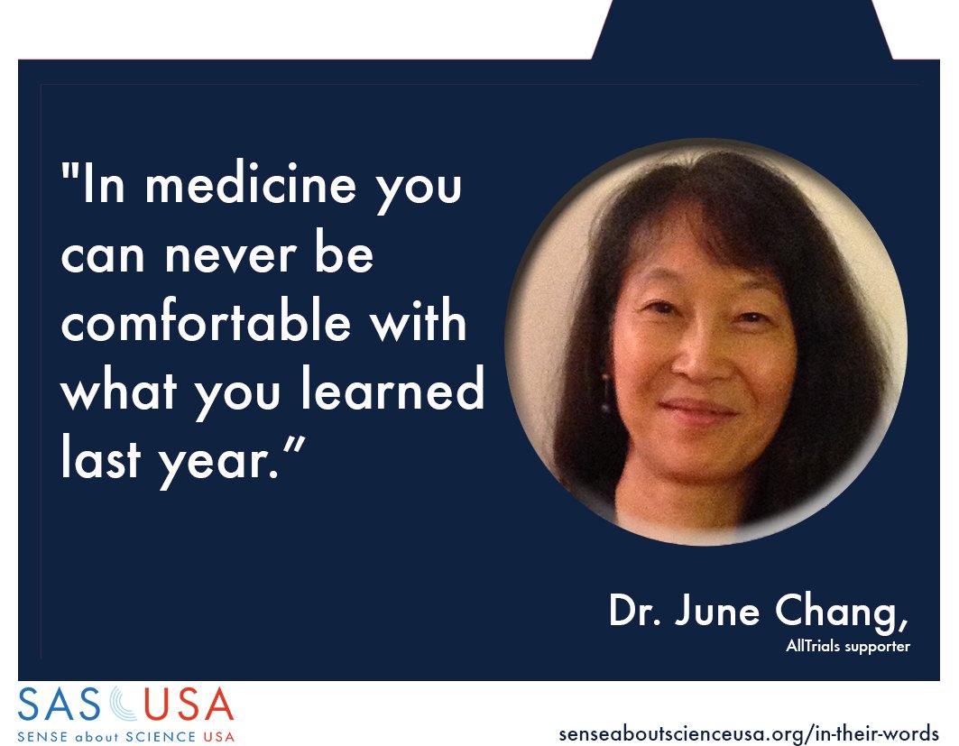 SenseScienceUSA's tweet photo. Why does #clinicaltrial #transparency matter?This frm Dr. June Chang,formerly of @NIH's #WomensHealth Initiative: https://t.co/Yl89v2HWQF https://t.co/SWtvDfeGjP