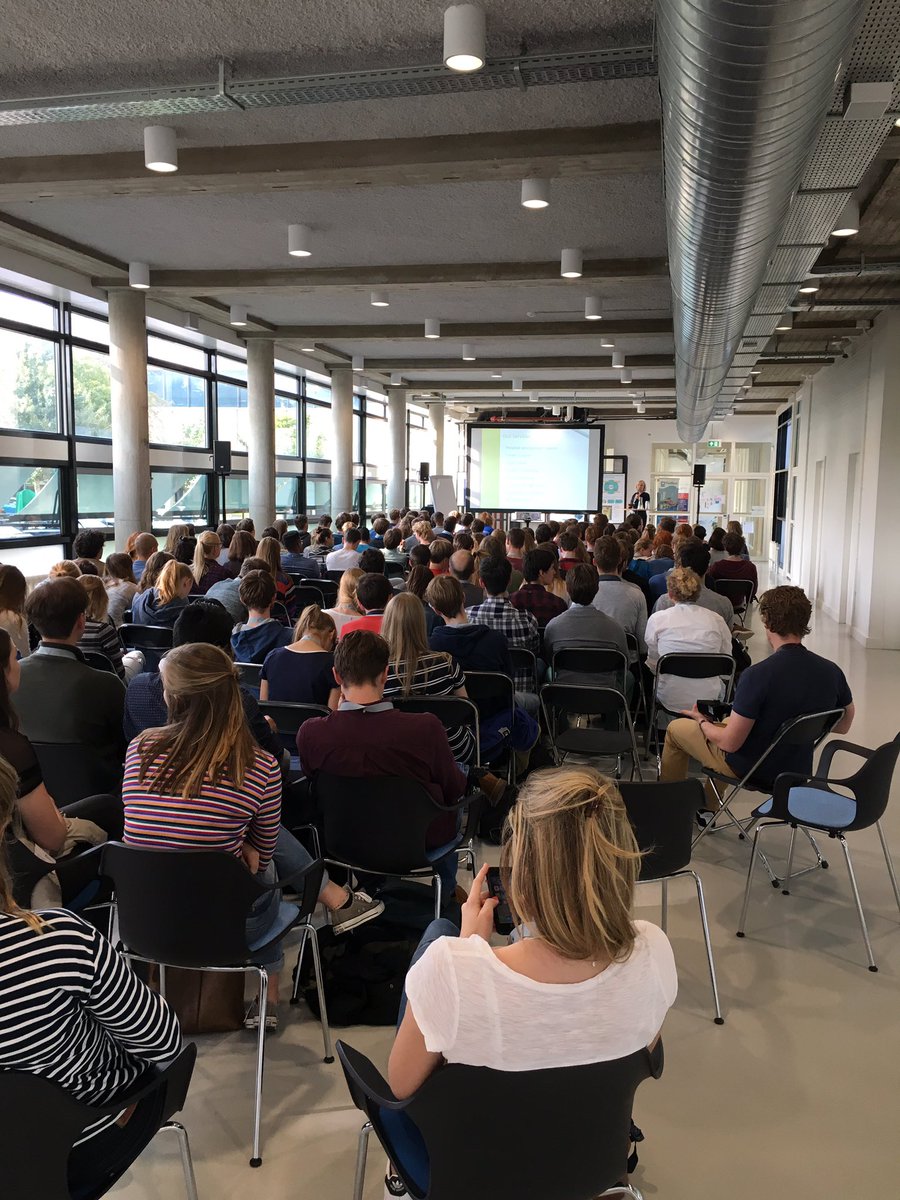 HonoursDelft's tweet photo. Honours programme Bachelor kick-off. Many new students! https://t.co/IvsoggycXe
