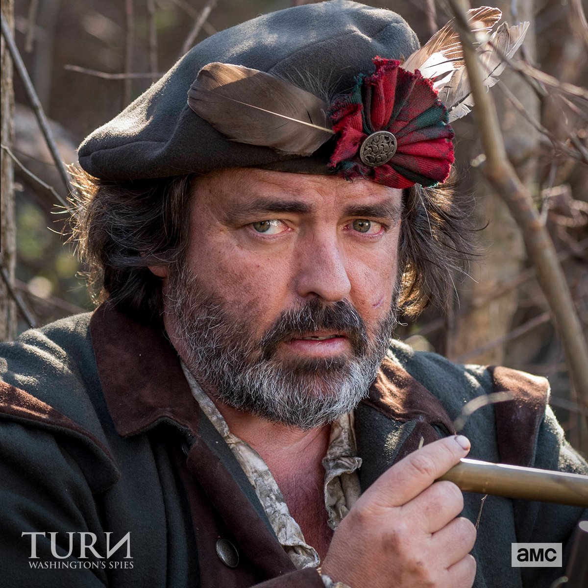 Time to celebrate the “White Devil” himself! Happy birthday to #Turn’s Angus MacFadyen!