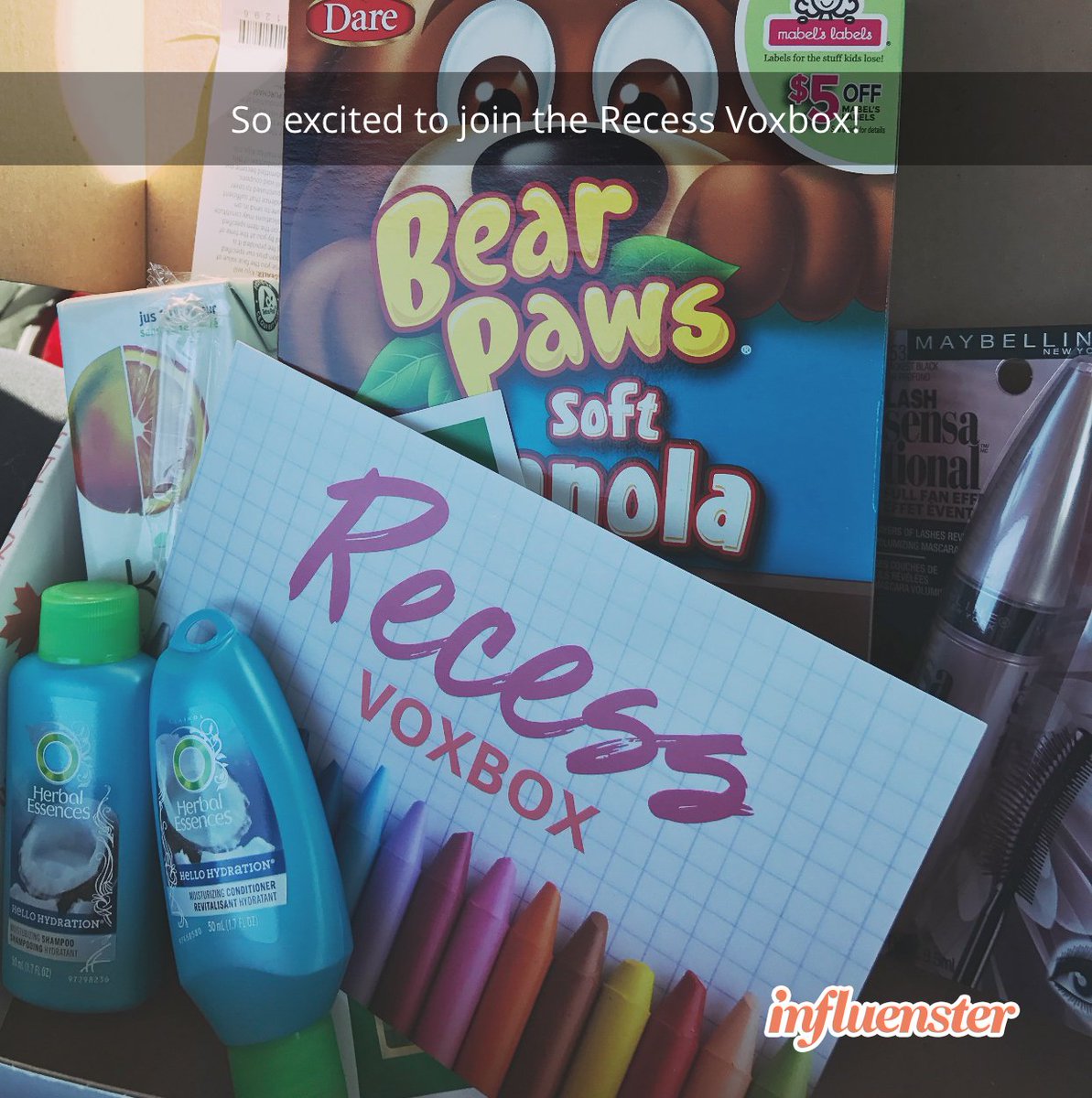 evilflu's tweet image. #RecessVoxBox #Contest ...so excited to be a part of this VoxBox!  *I have received these complementary products for testing purposes