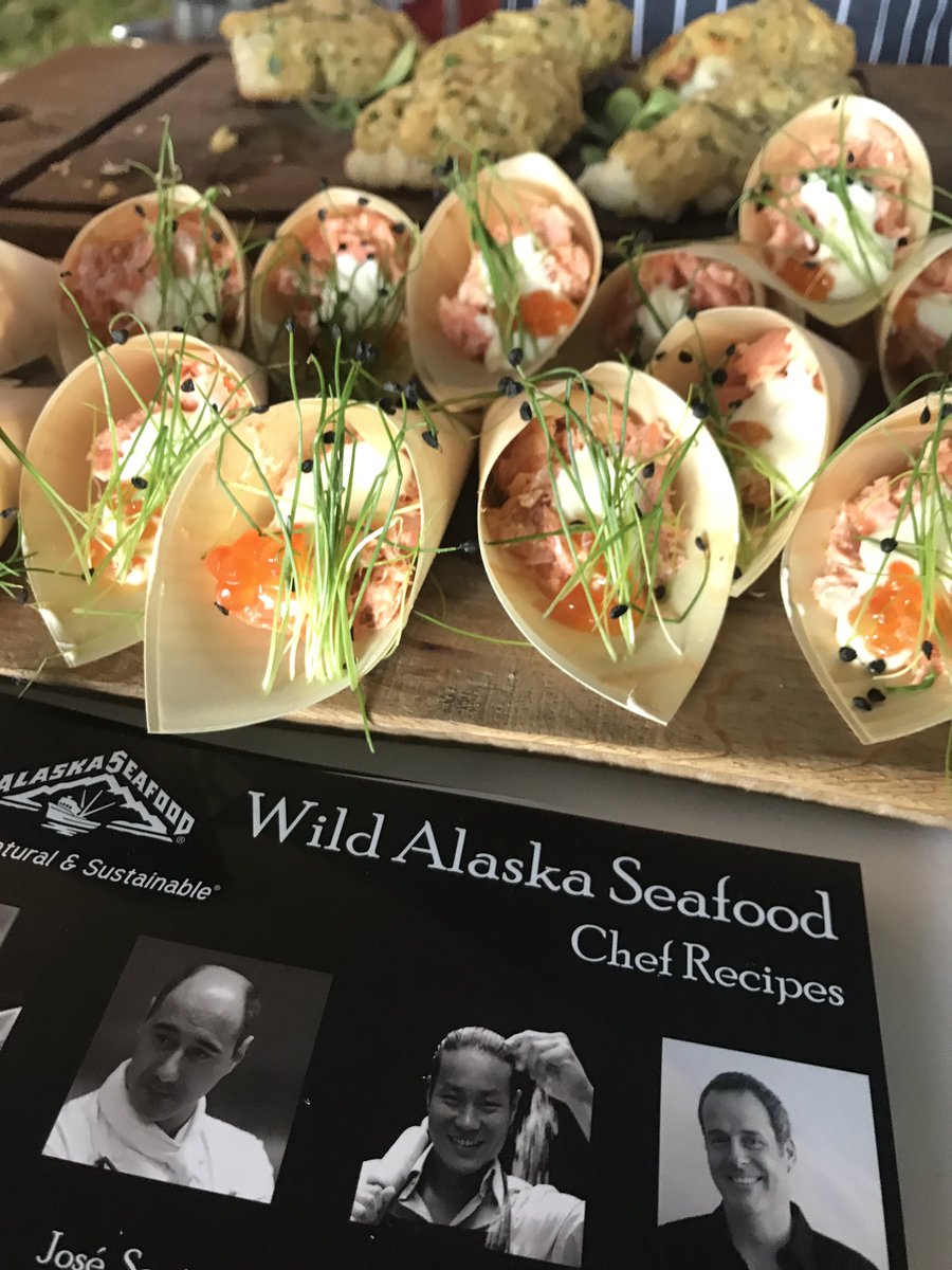 cookeryfoodfest's tweet photo. @AlaskaSeafoodUK huge thanks for sponsoring #UCFF17 #padstow https://t.co/JbHBiMQK9U