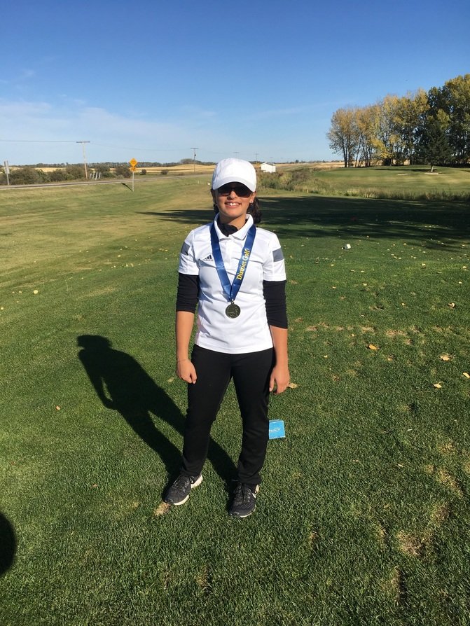 WeigelBeatrice's tweet photo. Hailey Chegus 2nd Jr Girls District Golf @QuillLakeSchool https://t.co/G6ey2YtJHd