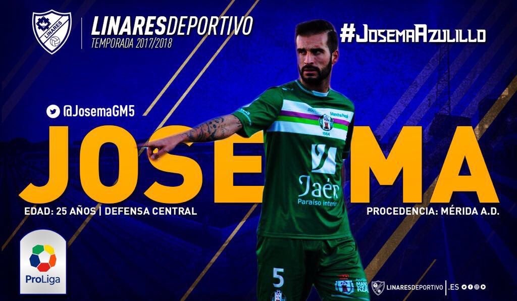 JosemaGM5's tweet photo. Nuevo reto...🔵⚪️Agradecer la confianza puesta en mi. 🔜🔨 Entre todos buscaremos ese ascenso... 💪🏻⚽️ @Linares_Dptvo https://t.co/VoBzkJwZqq