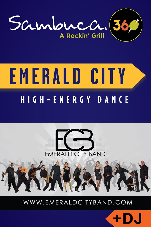 socialaccessinc's tweet photo. Dallas Best Dance Band is back Tonight at Sambuca360 - Emerald City Band https://t.co/otcxki70FR