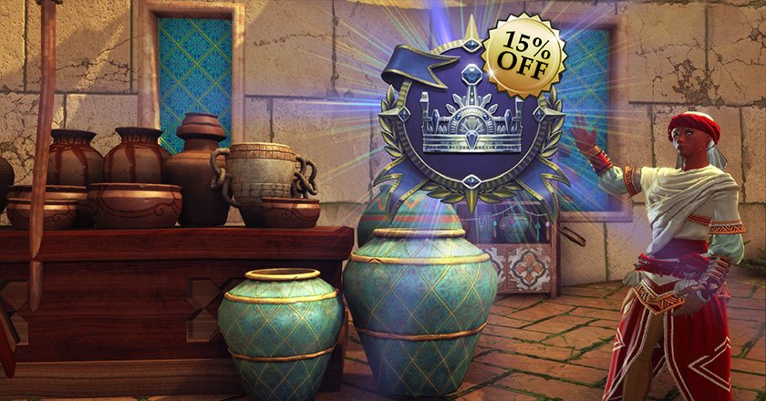NeverwinterGame's tweet image. This weekend on #NWPC get 15% off VIP and everything in the Wondrous Bazaar! arcgames.com/en/games/never…