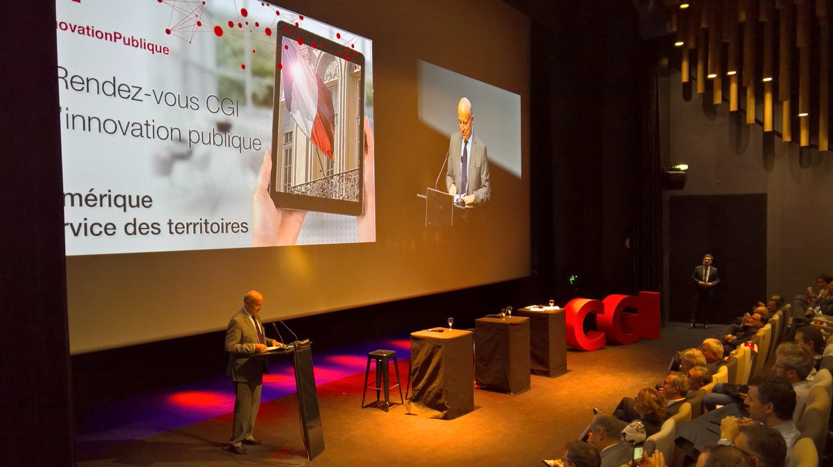 CGI_FR's tweet image. Discours d'@alainjuppe - Clôture Rendez-vous #CGI_InnovationPublique