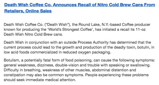 andrewkoebbe's tweet image. Name it, claim it! fda.gov/Safety/Recalls…