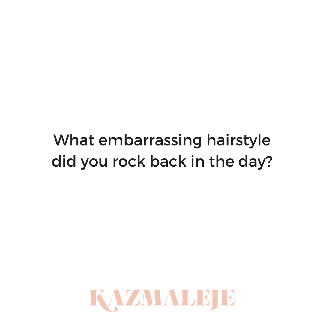 kazmaleje's tweet photo. There are too many to count! We'll tell if you tell 😉✨
#KAZMALEJE #HairTalks https://t.co/JkXrX3Ea45