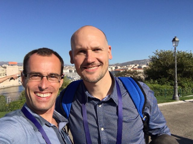 MHgglund's tweet photo. Hanging out with @PascalEdouard42 in beautiful Marseilles. Thanks #SFMES & #SFTS for the invitation to speak about #acl injury in #soccer https://t.co/KFObCy6kP1