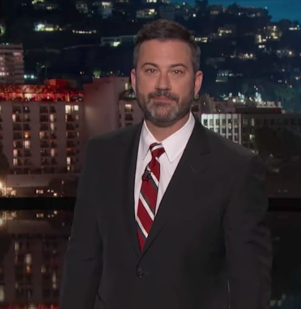 Jimmy Kimmel threatens to beat up Fox News's Brian Kilmeade