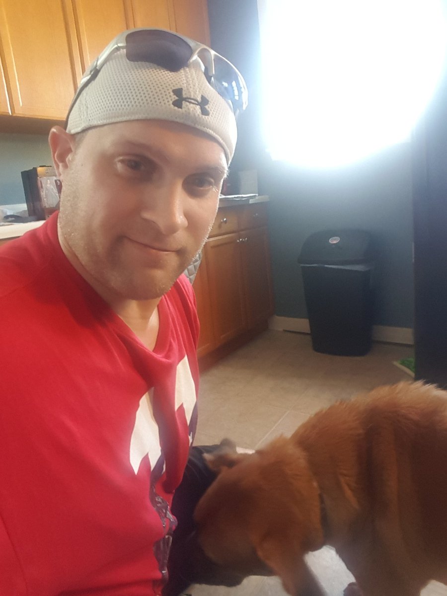 My owner <a href="/SammyVanHalen/">EddieVanHagar</a> is away, so my good friend <a href="/DerekFunny12/">Derek Kania</a> came over and things got interesting. Wish <a href="/TonyMamaluke/">Tony Mastrangelo</a> was here #WoofWoof