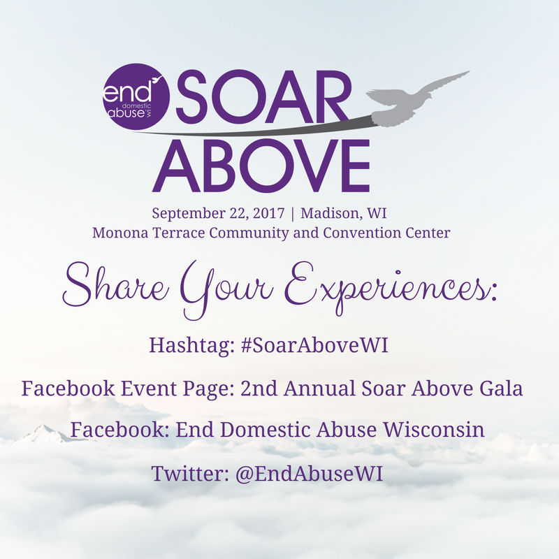 endabuseWI's tweet photo. Attending our #SoarAboveWI (https://t.co/sYOgw5bhfV) gala Friday? Share your experiences with us. #EndAbuse #DomesticViolence #Fundraiser https://t.co/SZ0Rds3Xr6
